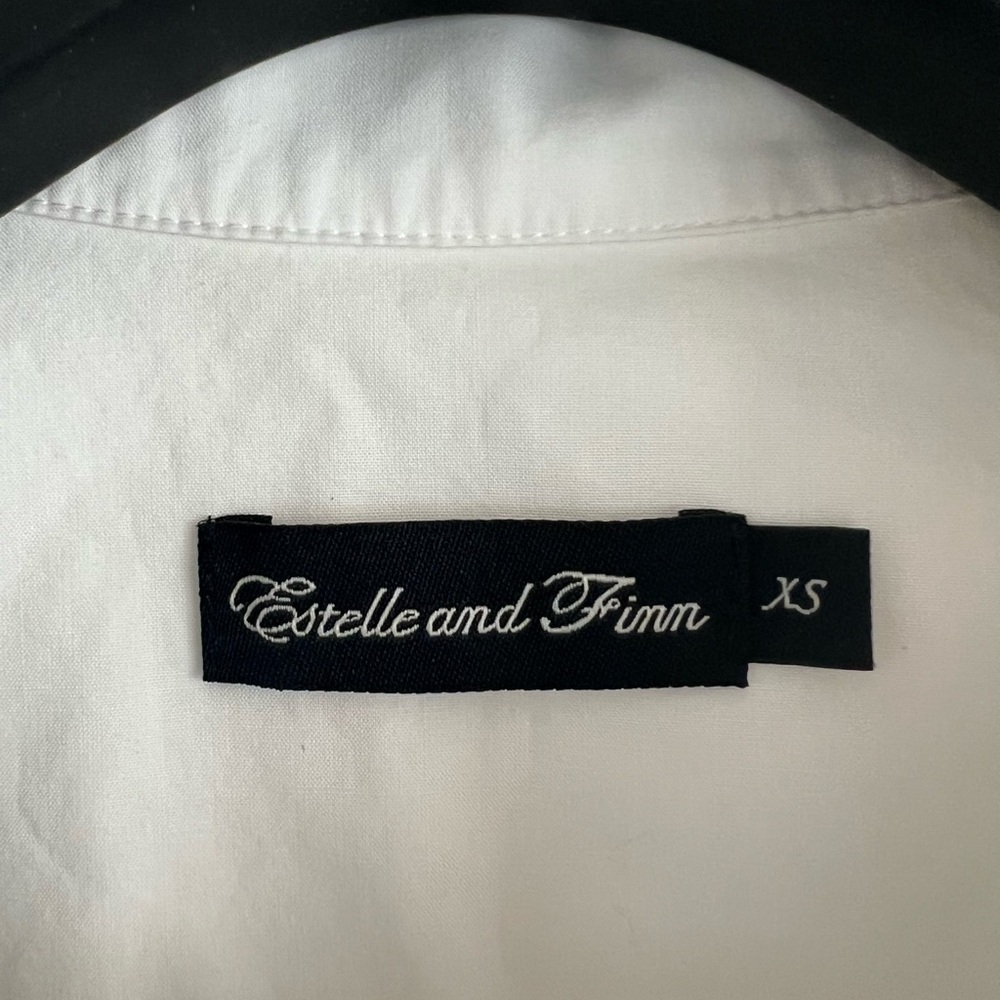 Estelle and Finn Short Sleeve Button Down Shirt. Size XS. Pristine Condition. - Picture 6 of 6